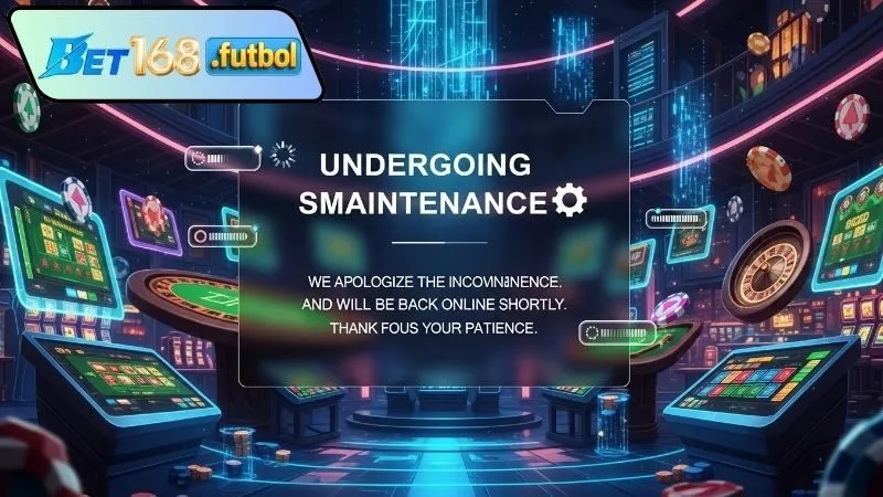 Bảo trì Bet168 – Thông báo, nguyên nhân và giải pháp 3 Thông báo bảo trì Bet168